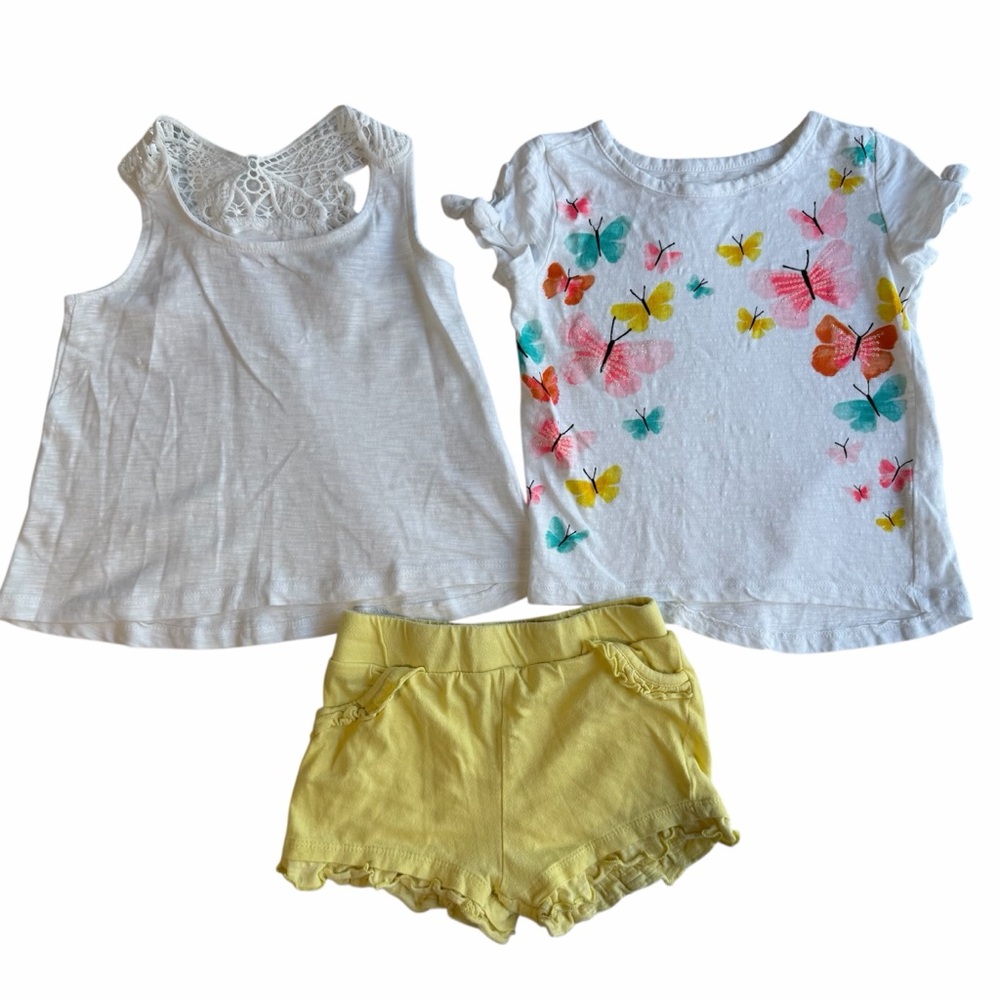 Girls 3-Piece Summer Outfit Set